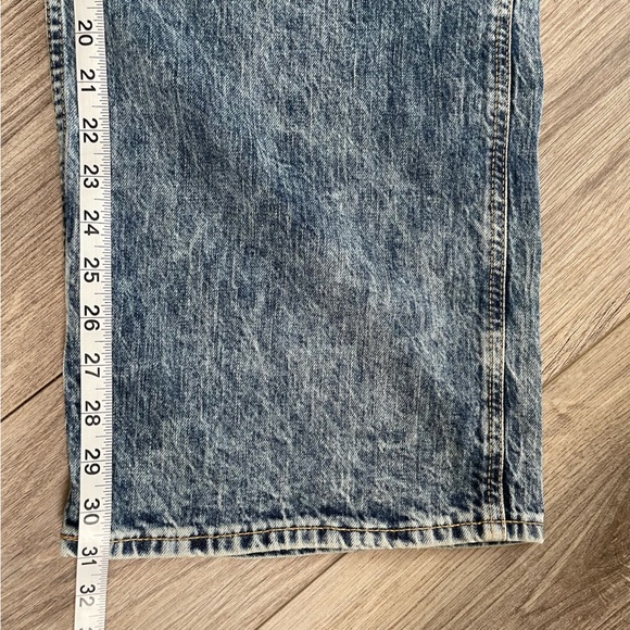 GAP Vintage Flare High Rise Distressed Denim Jeans Plus Size 18R NWT - Picture 4 of 5